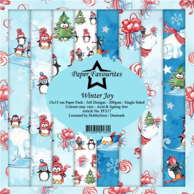 278217 Paper Favourites Paper Pack "Winter Joy" PF217