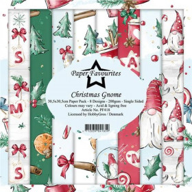 278418 Paper Favourites Paper Pack "Christmas Gnome" PF418