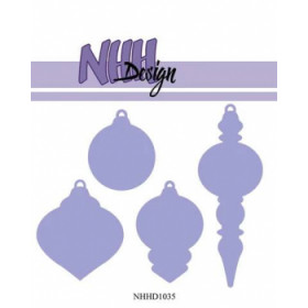 301035 NHH Design Dies "Small Christmas Balls" NHHD1035