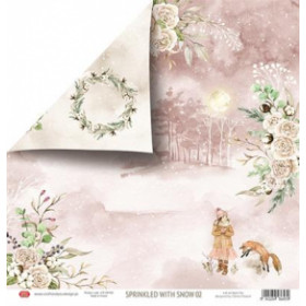 320530 Craft & You Scrapbooking Sheets "Sprinkled with Snow" CP-SWS02 30,5x30,5cm