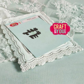 321201 CRAFT & YOU DIE "Happy Holidays" CW201 3,4x2 & 4,5x2cm