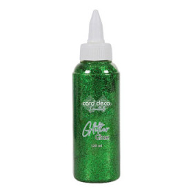 3722. Glitterlim grøn 120ml