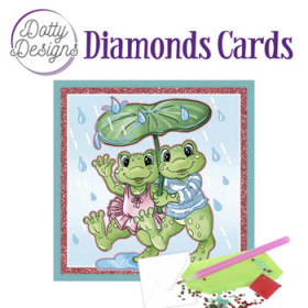 44395. Diamond Card frø med blomster