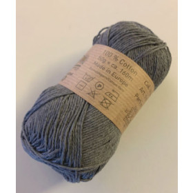 5-19. Garn Bitten bomuld Eco Antracite