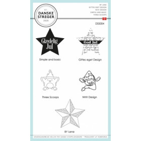 500104 Danske Streger Clearstamp "Jul" DSS004