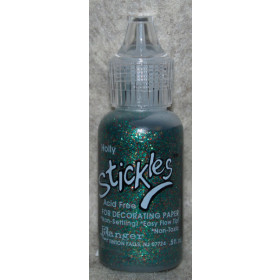 54276 - Glitterlim stickles fint grøn Holly