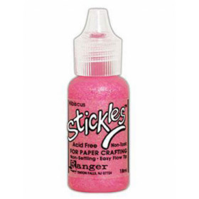 54338. Glitterlim stickles - Hibiscus