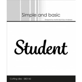 600642 Simple and Basic die "Student" SBD142 8,4x2,6cm
