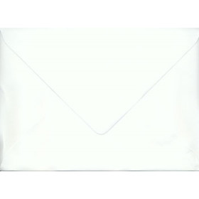 8215. Kuvert C5 16,2 x 22,9 cm hvid med spids