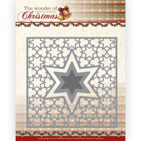 923283 YVONNE DESIGN DIE "Stars Frame" YCD10283