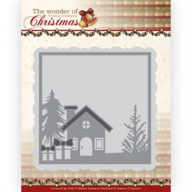 923286 YVONNE DESIGN DIE "Christmas Frame" YCD10286