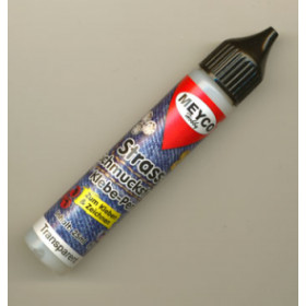 95510 - Limpen til bla rhinsten transparent 30gr
